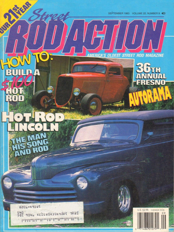 Street Rod Action Sept September 1993 