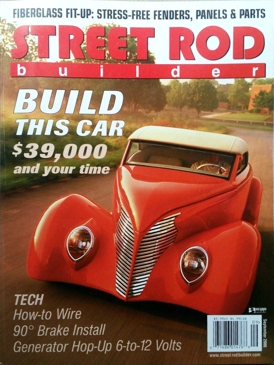 Street Rod Builder Sept September 2000 