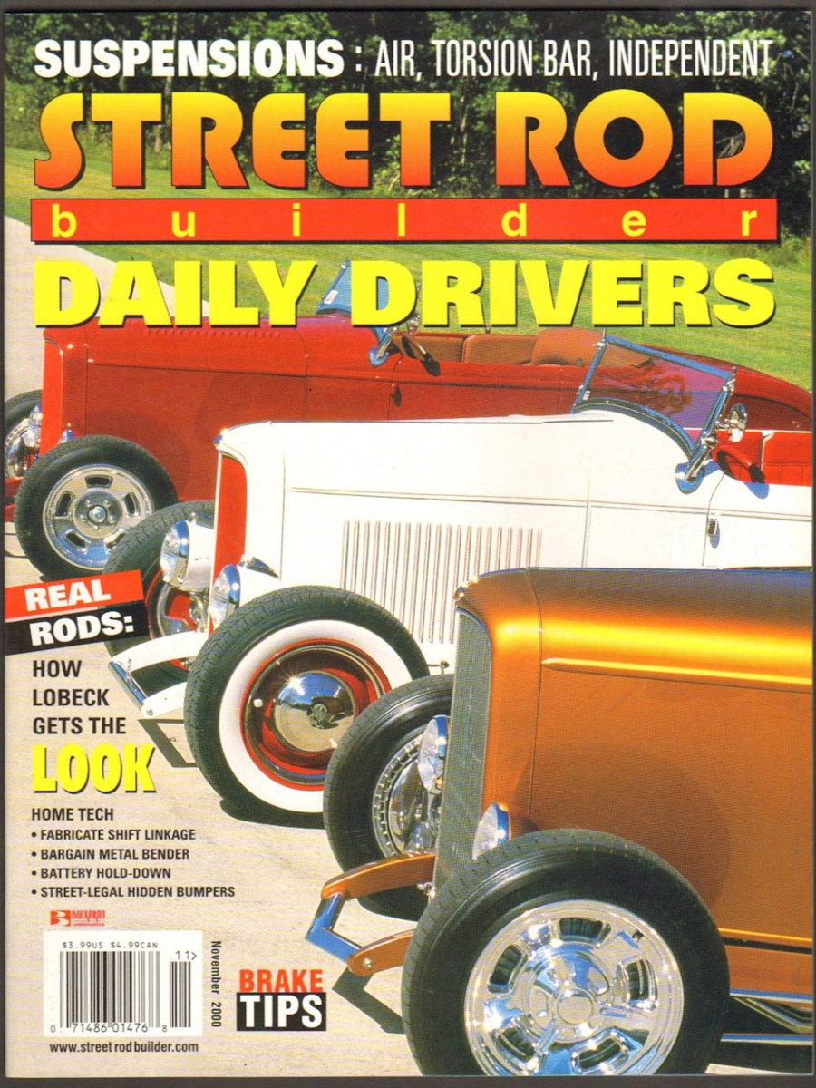Street Rod Builder Nov November 2000 
