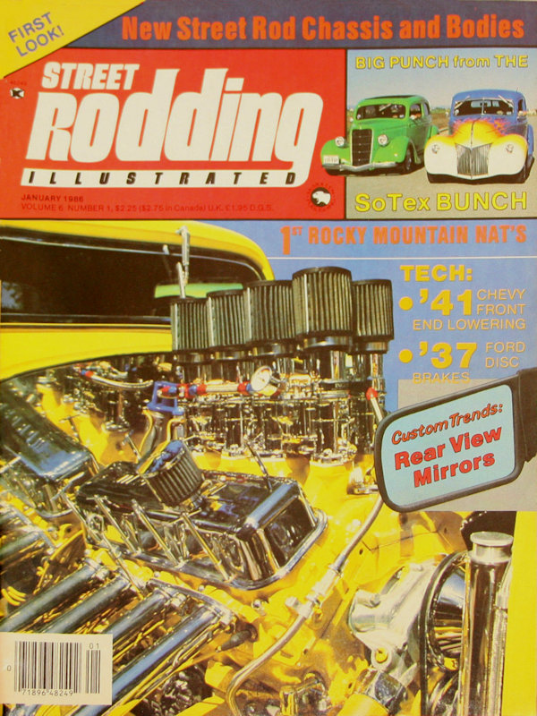 Street Rodding Illustrated Jan January 1986