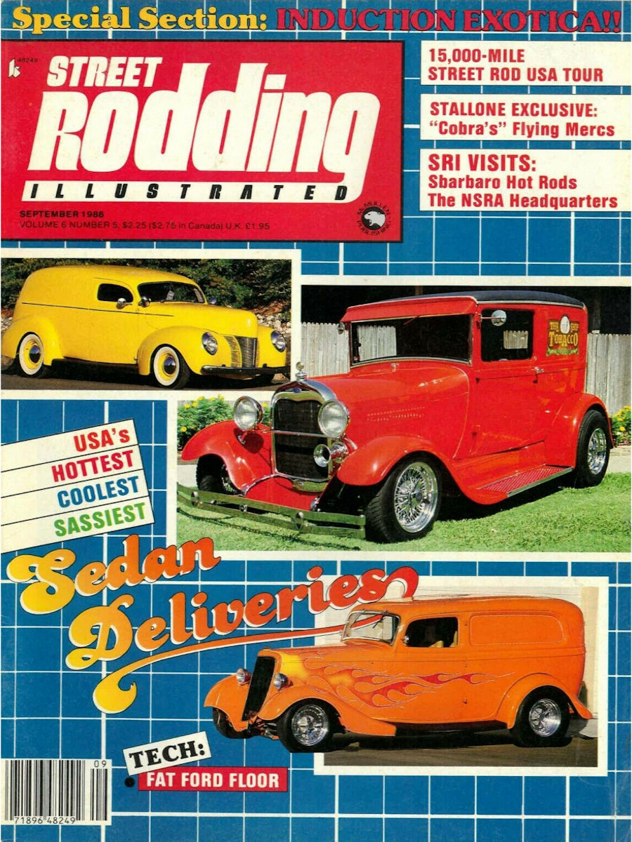 Street Rodding Illustrated Sept September 1986