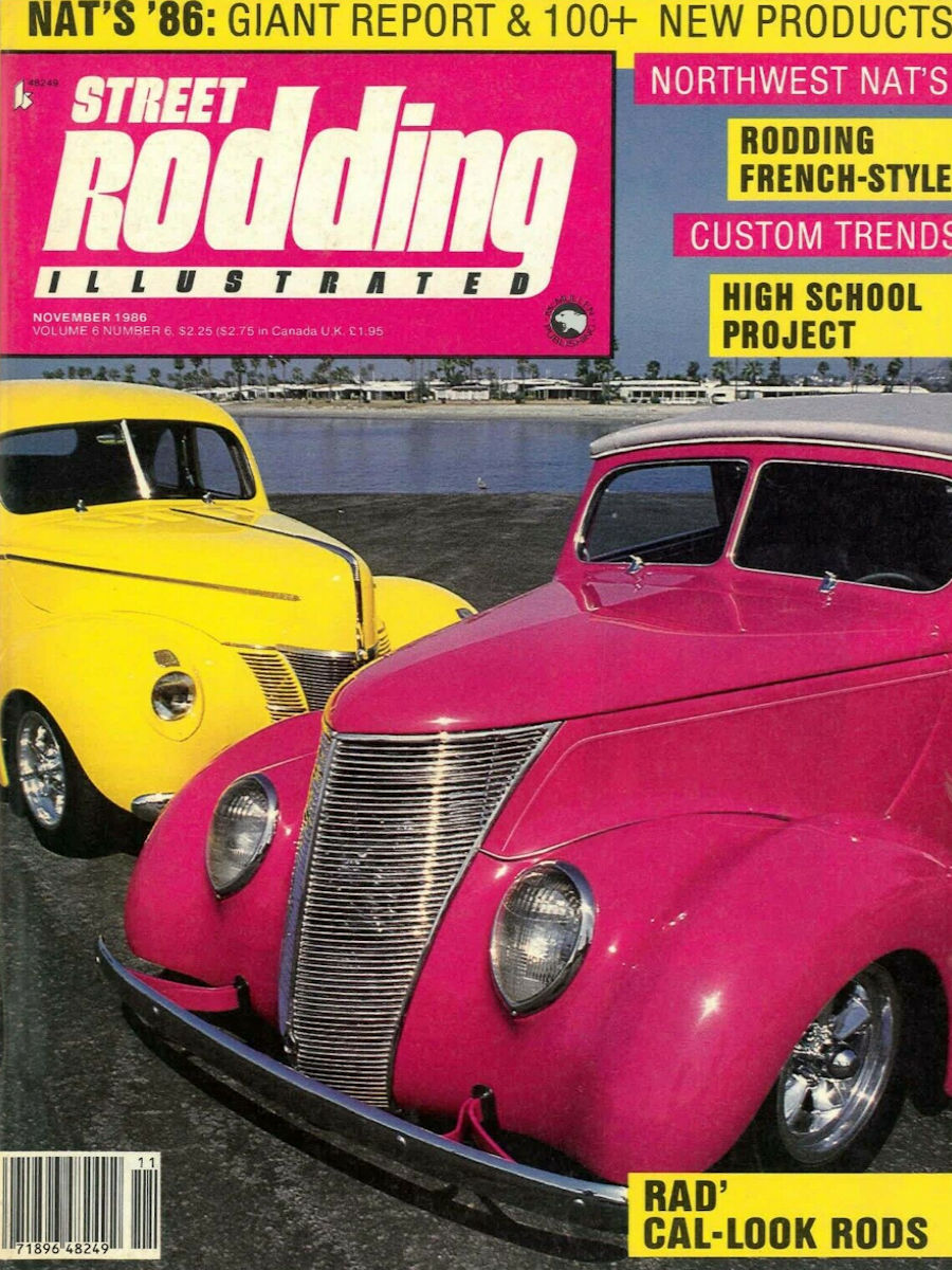 Street Rodding Illustrated Nov November 1986