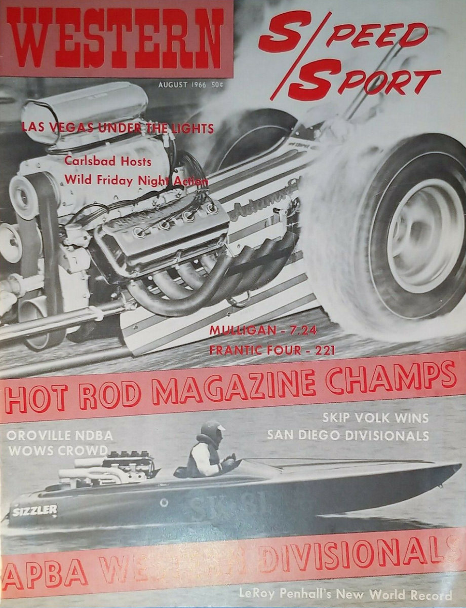 Western Speed Sport Aug August 1966
